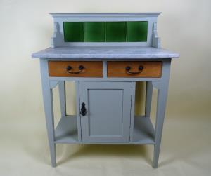 Antique Victorian Marble Washstand